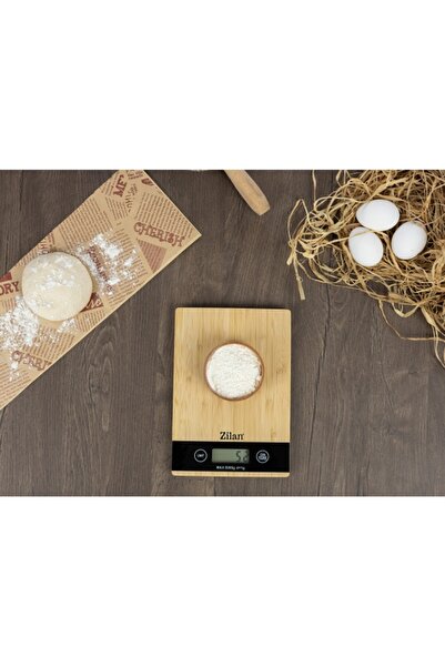 Zilan Cantar digital de bucatarie ZLN8989 - display LCD, capacitate 5kg, prec...
