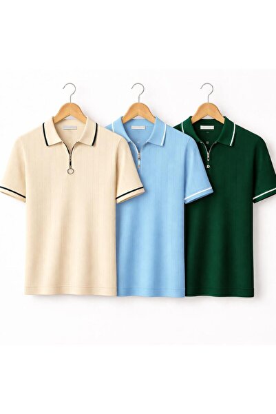 golden toptan 3-Pack Men's Knitwear T-Shirts
