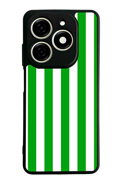 Aksel Kılıf Infinix Smart 8 Pro Compatible Printed, Matte Black, Soft Silicon...