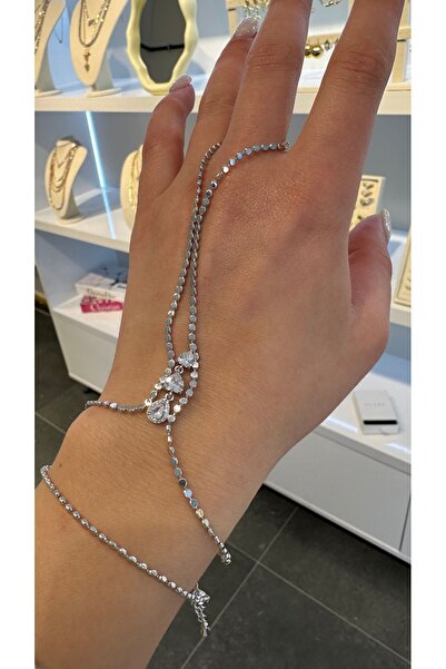 GLARE JEWELRY CO نموذج حجر القلب الفاخر من طراز دوريكا، شاميران من الفولاذ ال...