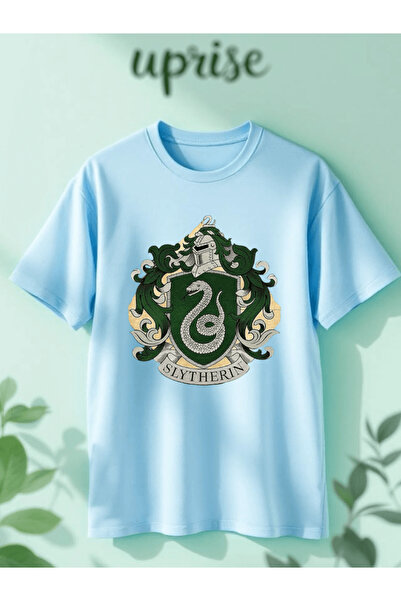 Vordevia Slytherin Printed Cotton Oversize T-Shirt