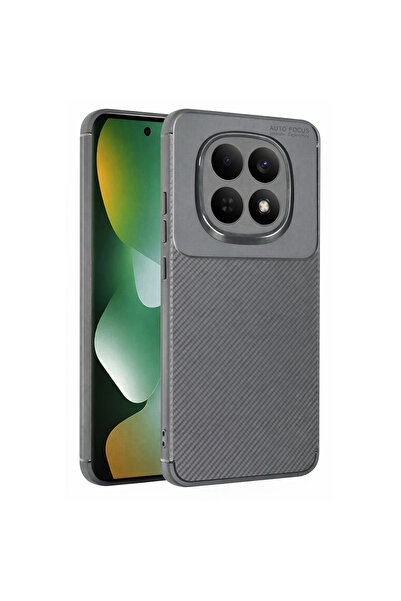 eco port Redmi Note 15 Pro Plus 5g Compatible Auto Focus Carbon Cover - Gray