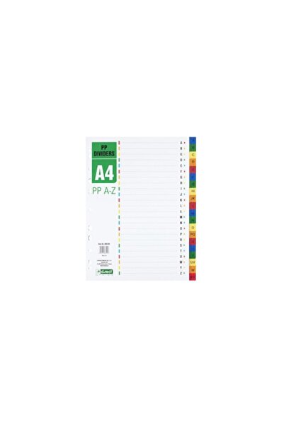 D.Rect A-Z Dividers, D.RECT, A4, Multicolor