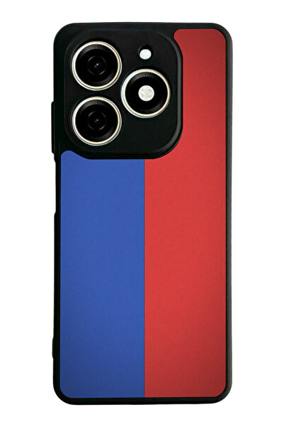 TECNO Spark 20 / 20C Compatible Printed, Matte Black, Soft Silicone, Protecti...