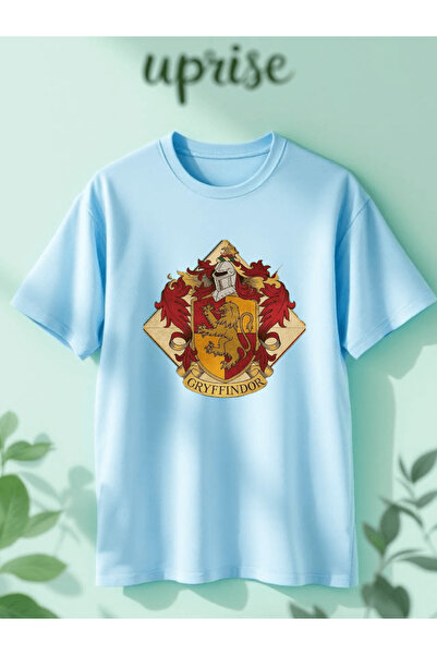 Vordevia Gryffindor Printed Cotton Oversize T-Shirt