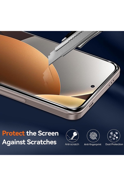 m.tk moveteck Redmi Note 15 Pro 5G Kılıf Kamera Korumalı Yumuşak Şeffaf Silikon + Ekran Koruyucu Cam Set 2in1