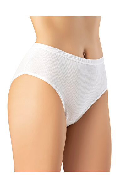 KOTA Women's High Waist Panties - Ribbed Cotton |