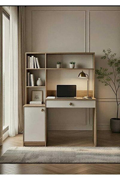 Pema Home %100 MDF ÇEKMECELİ KAPAKLI ÇALIŞMA MASASI