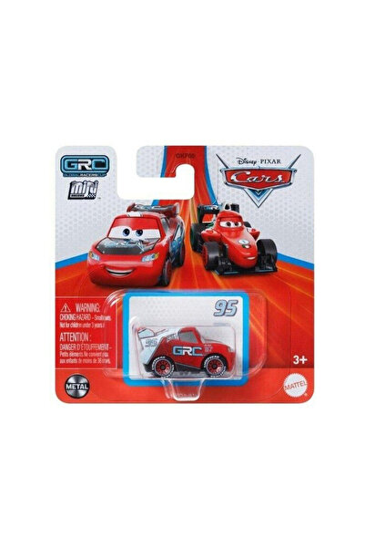 CARS Disney Pixar Mini Racers Tekli Karakter Araçlar Metal 4 cm GRC Cup 95 Li...