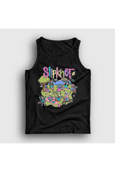 Presmono Unisex Black Picnic Metal Slipknot Athlete 603490Tt