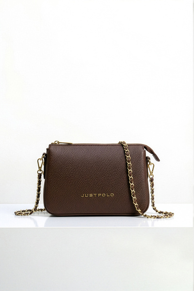 POLO CLUB Women's 3-Compartment Chain Long Strap New Season Accessory Hand & ...