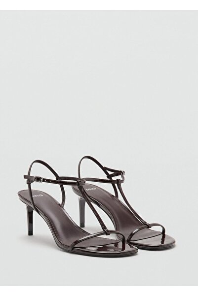 MANGO Woman Topuklu bantlı sandalet