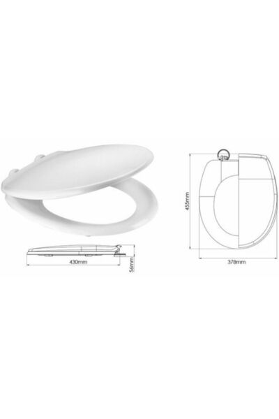 TANDOĞAN Akdeniz Klozet Kapağı