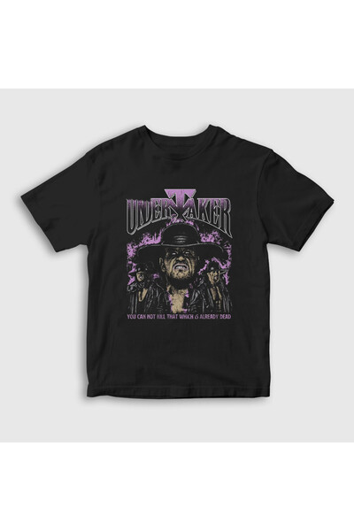 Presmono Tricou unisex pentru copii Black Dead Wwe The Undertaker 602291tt
