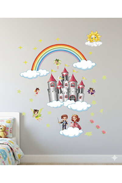 TRC TRAFİK ملصق حائط لغرفة الأطفال من أرض الأحلام