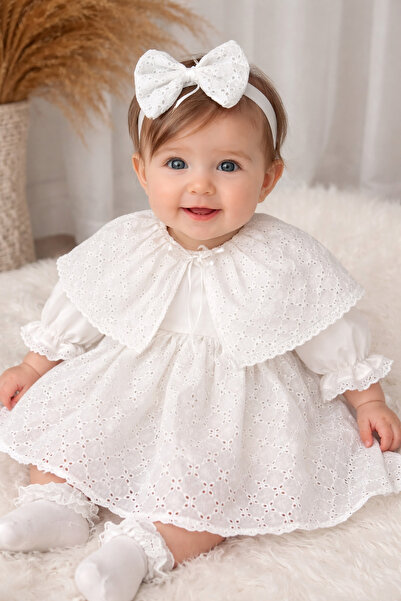 Dizaynbyasena Pamuk Fistolu bebek elbisesi