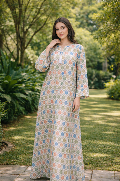 RONZA Women's embroidered jalabiya