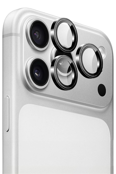 Marselit iPhone 17 Pro/17 Promax Compatible Camera Lens Protector with Metal ...