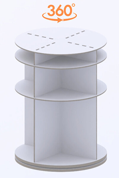 ihtiyacal 360° Dönen Ayakkabılık, Çanta Şapka Çizme Çok Amaçlı Düzenleyici St...