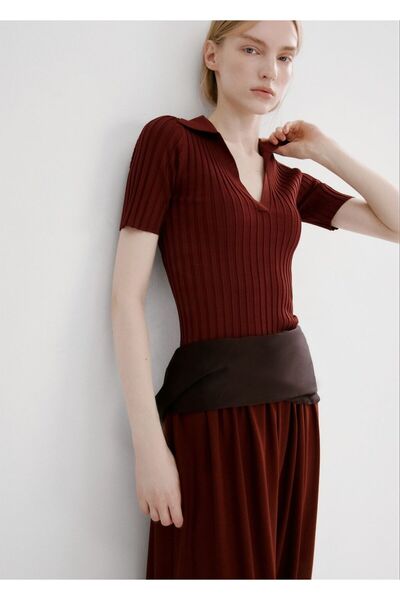 MANGO Woman V yaka triko kazak