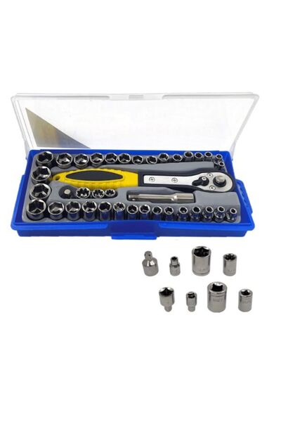 GÜMRÜK BEY R'Deer Rth-38A 38 Piece Socket Wrench Set |   Ratchet and Hex Sockets