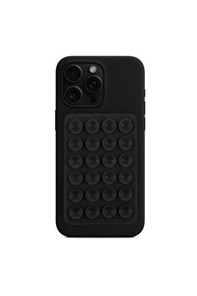 Techsuit Adhesive suction cup phone holder SC-PAD2, black