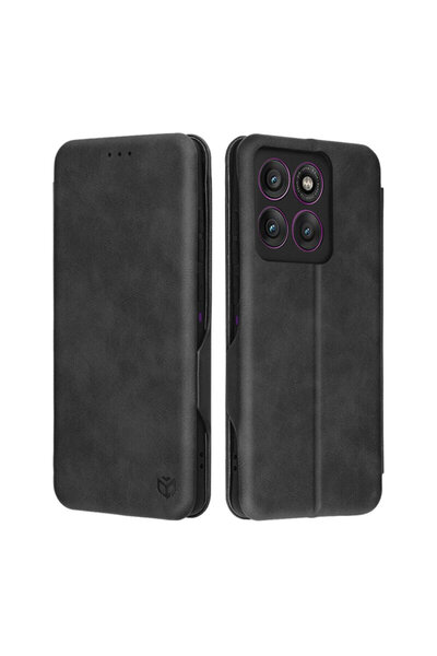 Techsuit Portofel sigur Motorola Edge 60 Pro 360° Plus, negru