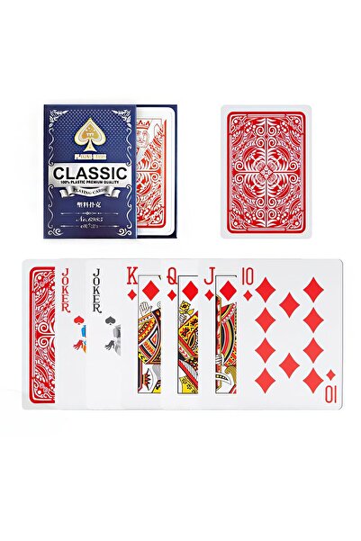 Weather Forecast Pvc Plastic Red Waterproof Poker Playing Cards Playing Card ...