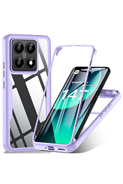 Techsuit Husă Xiaomi 14 T ColorVerse 360°, violet