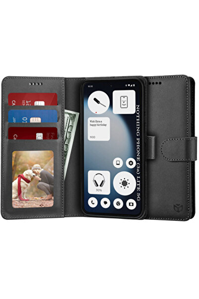 Techsuit Carcasă 360 pentru Nothing Phone (3a) Lite, jurnal, negru