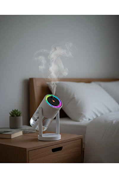 CT STONES Υγραντήρας αέρα για αυτοκίνητο και σπίτι με προβολέα Silent Steam