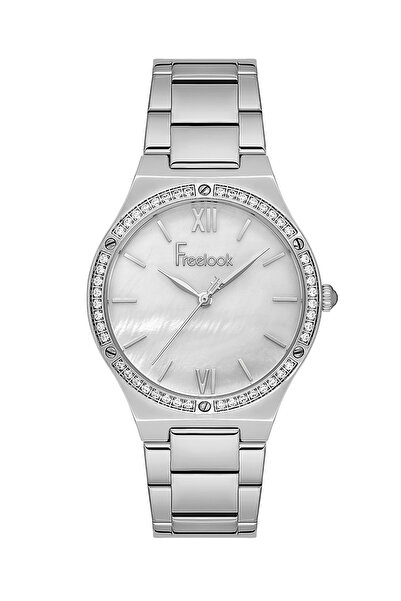 Freelook ساعة لوميير النسائية المصنوعة من الفولاذ المقاوم للصدأ الفضي FL.1.10...