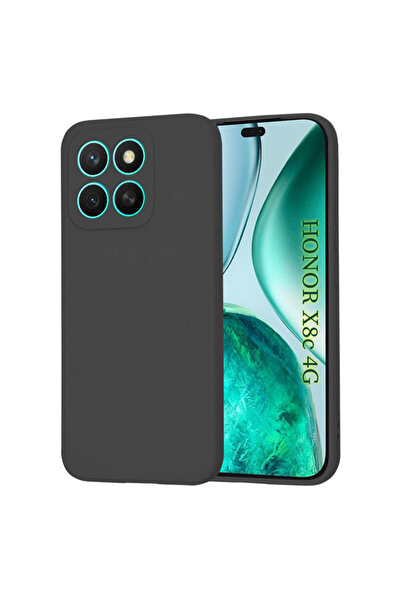 Techsuit Θήκη σιλικόνης για Honor X8c SoftFlex, μαύρη