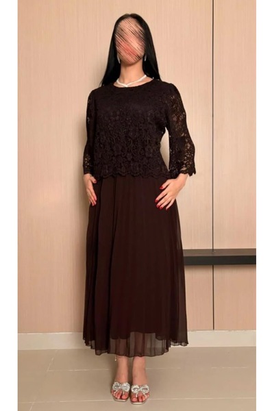 revan Boutique Elegant pleated Lace dress