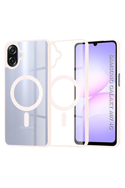 Techsuit Carcasă MagSafe Pro pentru Samsung Galaxy A07 4G, roz