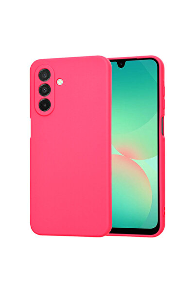 Techsuit Silicone Case for Samsung Galaxy A26 5G SoftFlex, Fuchsia