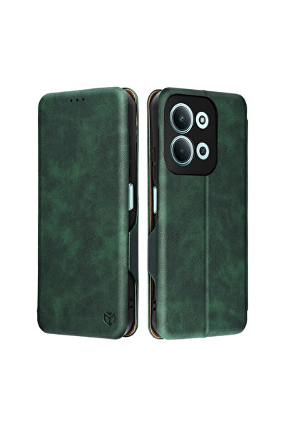 Techsuit 360° Case Xiaomi Redmi 15C 4G Safe Wallet Plus, green