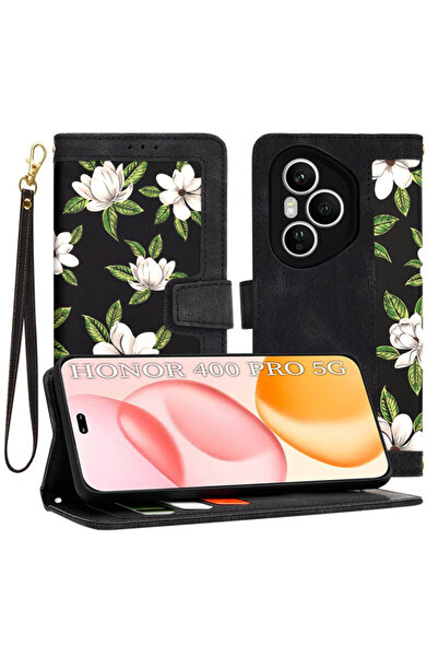 Techsuit Personalized Flip Cover for Honor 400 Pro Techsuit, Black