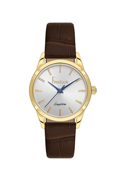 Freelook Naturelle Dark Brown Leather Watch for Women FL.1.10541-2