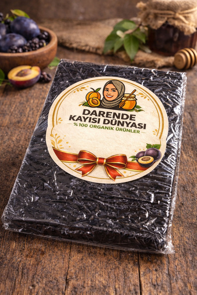 Darende Kayısı Dünyası Malatya Kara Erik Pestili (1 Kg)