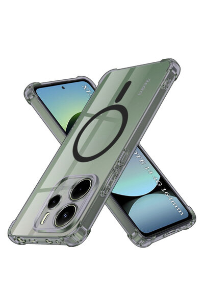 Techsuit Husa Xiaomi Redmi Note 14 4G (Regional) rezistentă la șocuri, din si...