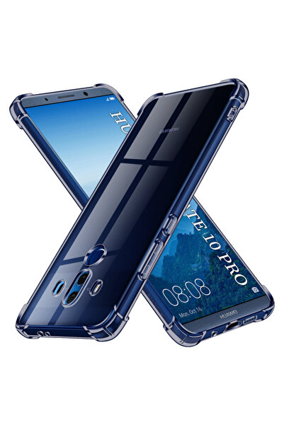 Techsuit Husă Huawei Mate 10 Pro din silicon transparent, rezistentă la șocur...