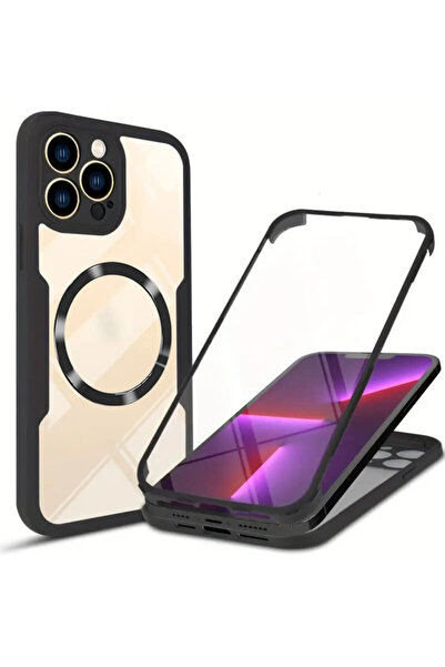 Techsuit 360° Case for iPhone 13 Pro Max ColorVerse MagSafe, black