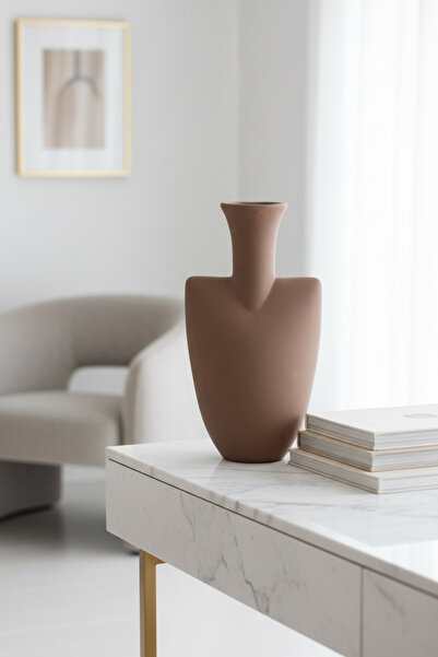 LALEZEN HOME Lunera Topra Series- Ceramic Vase (26cm X 14 cm)