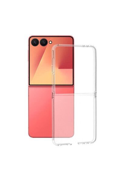 Techsuit Διαφανής θήκη σιλικόνης για Samsung Galaxy Z Flip 7