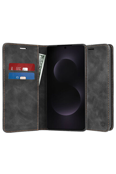 Techsuit Θήκη Confy για Samsung Galaxy S25 Edge, μαύρη