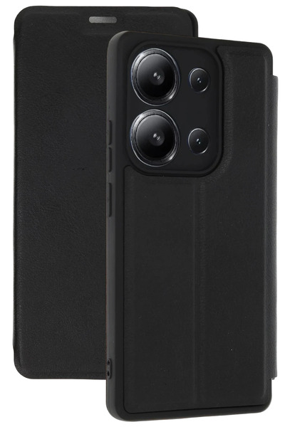 NewFace غطاء قلاب STOROZAL لهاتف Redmi 15C 4G (222735) - أسود