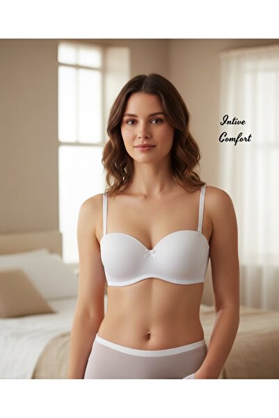 İntive Lingerie Orkide Sihirli Underwire Strapless Cutout Non-Padded Detachab...