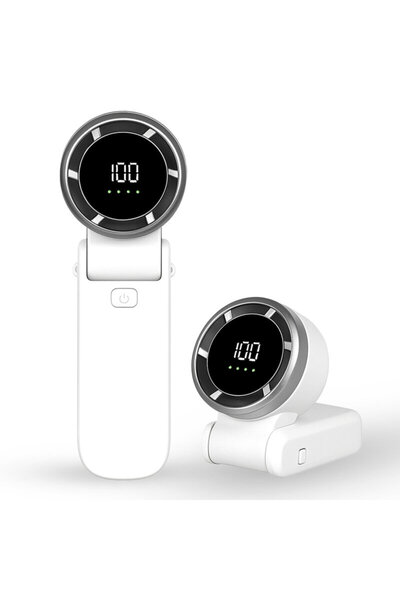 Techsuit Ventilator portabil premium de mână, tip C A9, alb