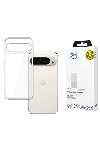 3MK Carcasă Armor pentru Google Pixel 9 Pro XL, transparentă
